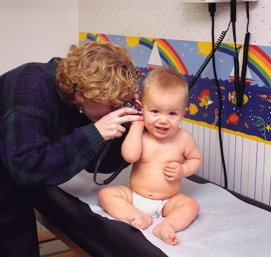 Baby Grabbing Their Ear