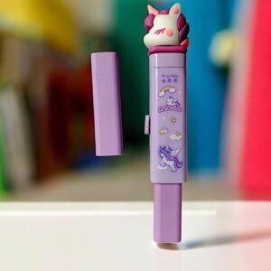 Cute Cartoon Pull-up Eraser Stick with extra refill