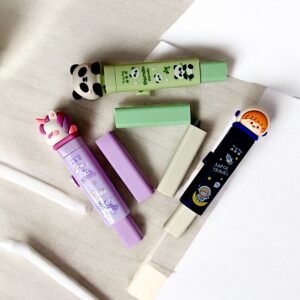 Cute Cartoon Pull-up Eraser Stick with extra refill - Image 2