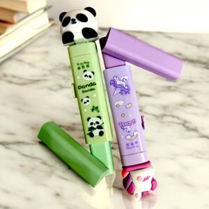 Cute Cartoon Pull-up Eraser Stick with extra refill - Image 3