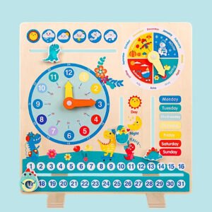 Dino board - Calendar, Clock, Seasons, Week, Day