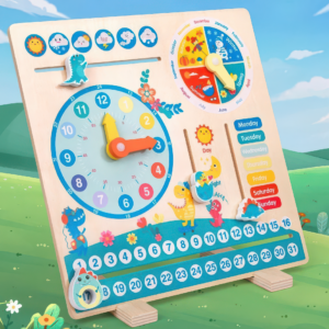 Dino board - Calendar, Clock, Seasons, Week, Day - Image 2