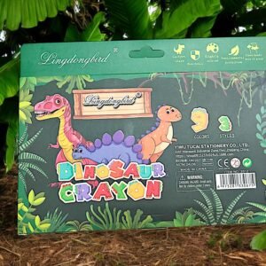 Dinosaur Shaped Crayons Set – 9 Bright Colors (3 Styles) - Image 5