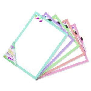 Double-Side Magnetic Whiteboard with to-Do List, 1 Whiteboard, 1 Dry-Erase Marker, 2 Magnets Whiteboard Set Random Colour (Whiteboard-28X39.5cm, Large) - Image 2