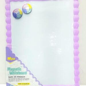 Double-Side Magnetic Whiteboard with to-Do List, 1 Whiteboard, 1 Dry-Erase Marker, 2 Magnets Whiteboard Set Random Colour (Whiteboard-28X39.5cm, Large) - Image 5
