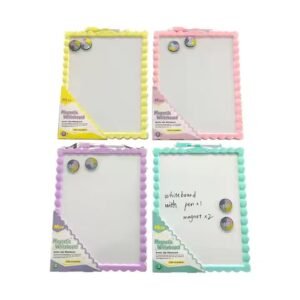 Double-Side Magnetic Whiteboard with to-Do List, 1 Whiteboard, 1 Dry-Erase Marker, 2 Magnets Whiteboard Set Random Colour (Whiteboard-28X39.5cm, Large) - Image 7