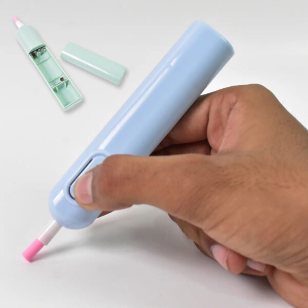 Electric Eraser Kit with Mini Fan - Battery Operated Automatic Eraser for Artists, Sketching & Drawing