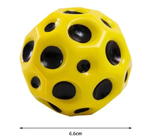 Gravity-Defying Moon Ball - Super High Bouncing Crater Ball for Kids & Adults