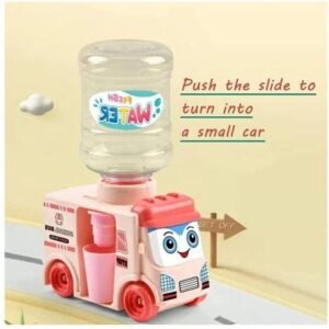 Kids Latest Mini Bus Water Dispenser with 12 Cotton Clay Toy (Pack of 1) Art Clay - Image 3