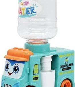 Kids Latest Mini Bus Water Dispenser with 12 Cotton Clay Toy (Pack of 1) Art Clay - Image 4