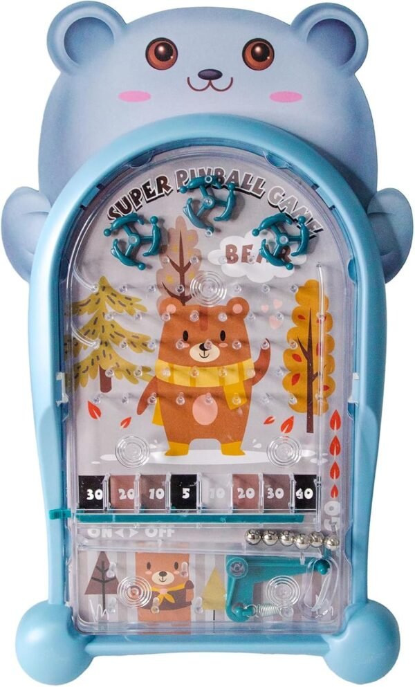 Kids Pinball Board Game| Travel Friendly| Portable Mini Handheld Games| Fun and Portable for Kids Adult| Best to Avoid Screen time