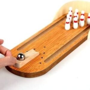 Mini-Entertainment Desktop Bowling Game Set - Image 6