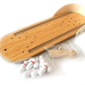 Mini-Entertainment Desktop Bowling Game Set - Image 8