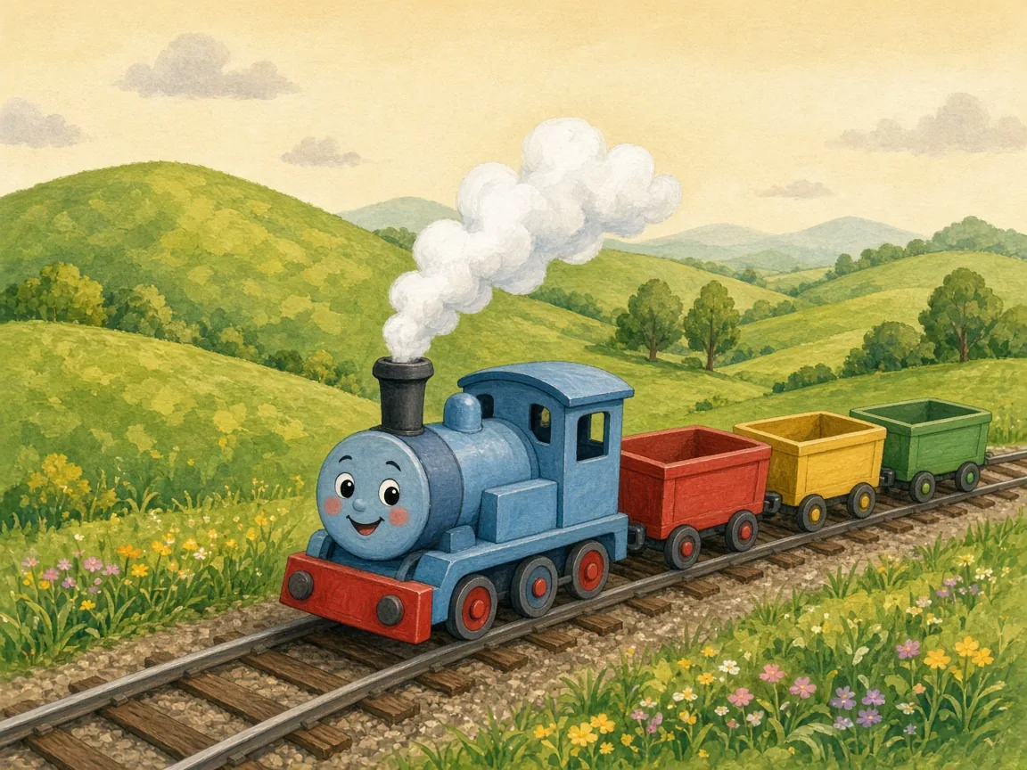 Choo-Choo, Little Train picture story cover