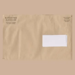 A brown paper envelope