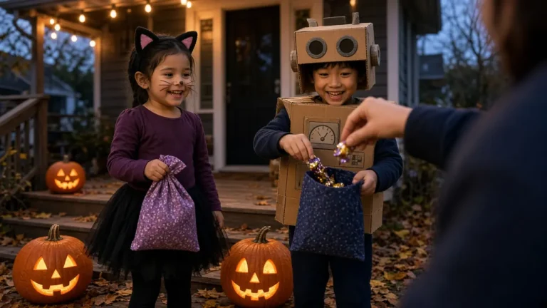 Halloween Captions & Wishes for Kids