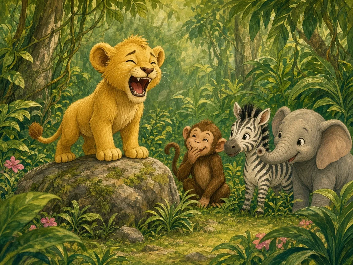 Leo and the Very Small Roar picture story cover
