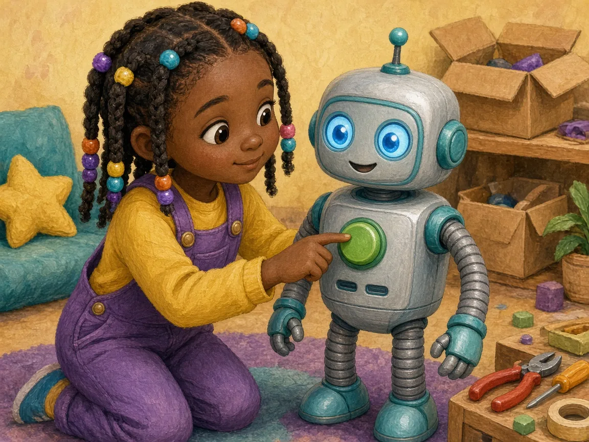 Robo Wants a Hug picture story cover